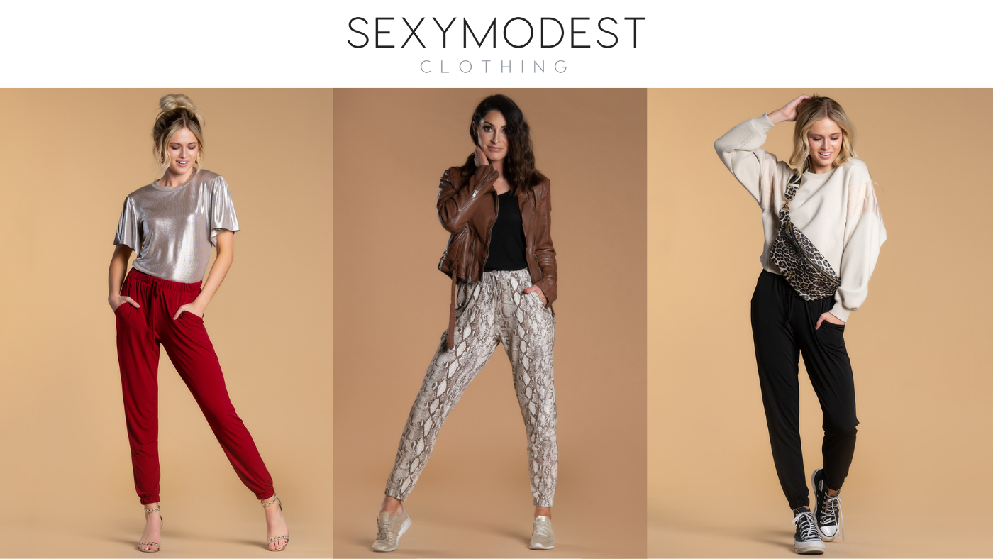 What to Wear With Joggers: Cute Modest Outfits – SexyModest Boutique