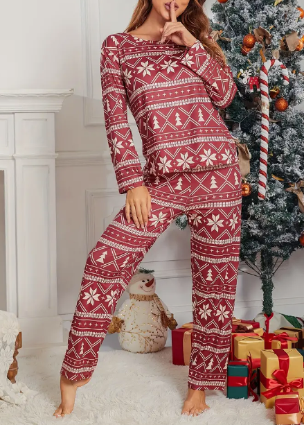Nordic Christmas PJ Set SexyModest Boutique