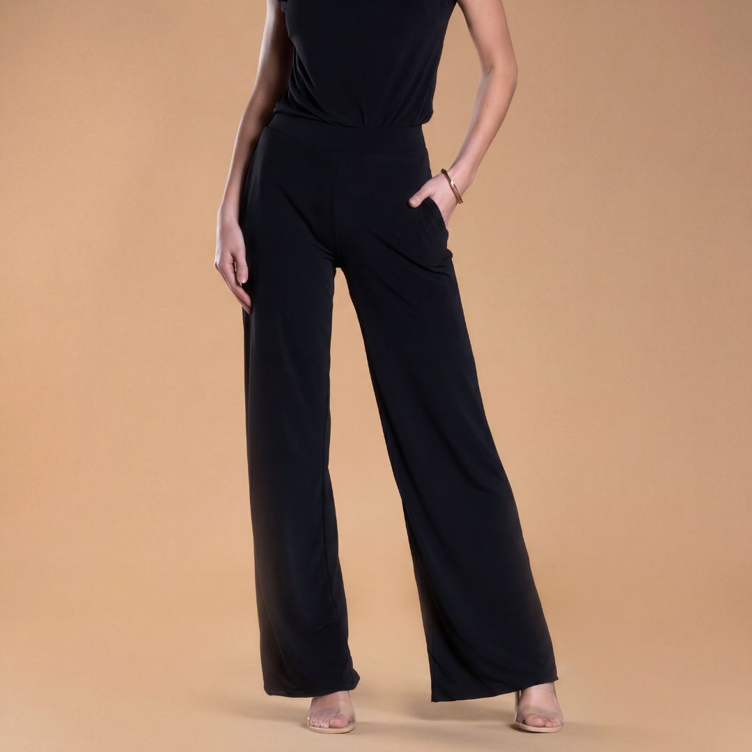 Habit Pants – Women's Wrinkle-Free Wide-Leg Pants with Pockets