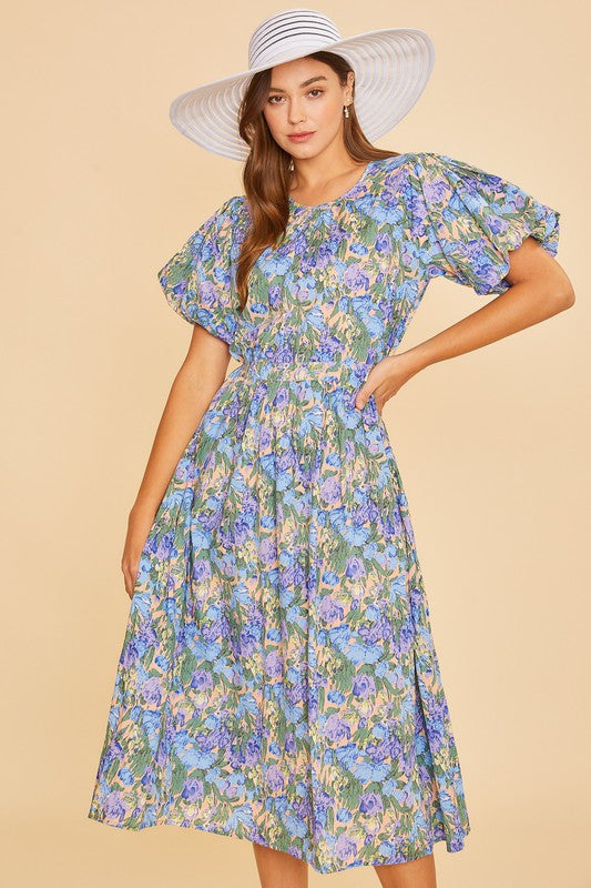 Botanic Midi Dress – SexyModest Boutique