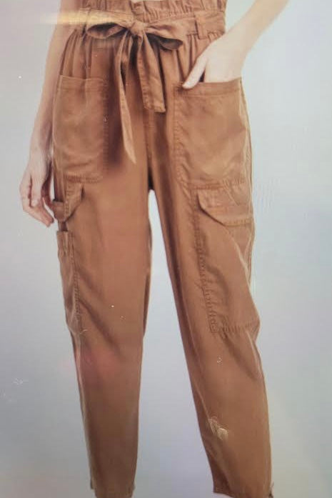 Brandy Belted Cargo Pant