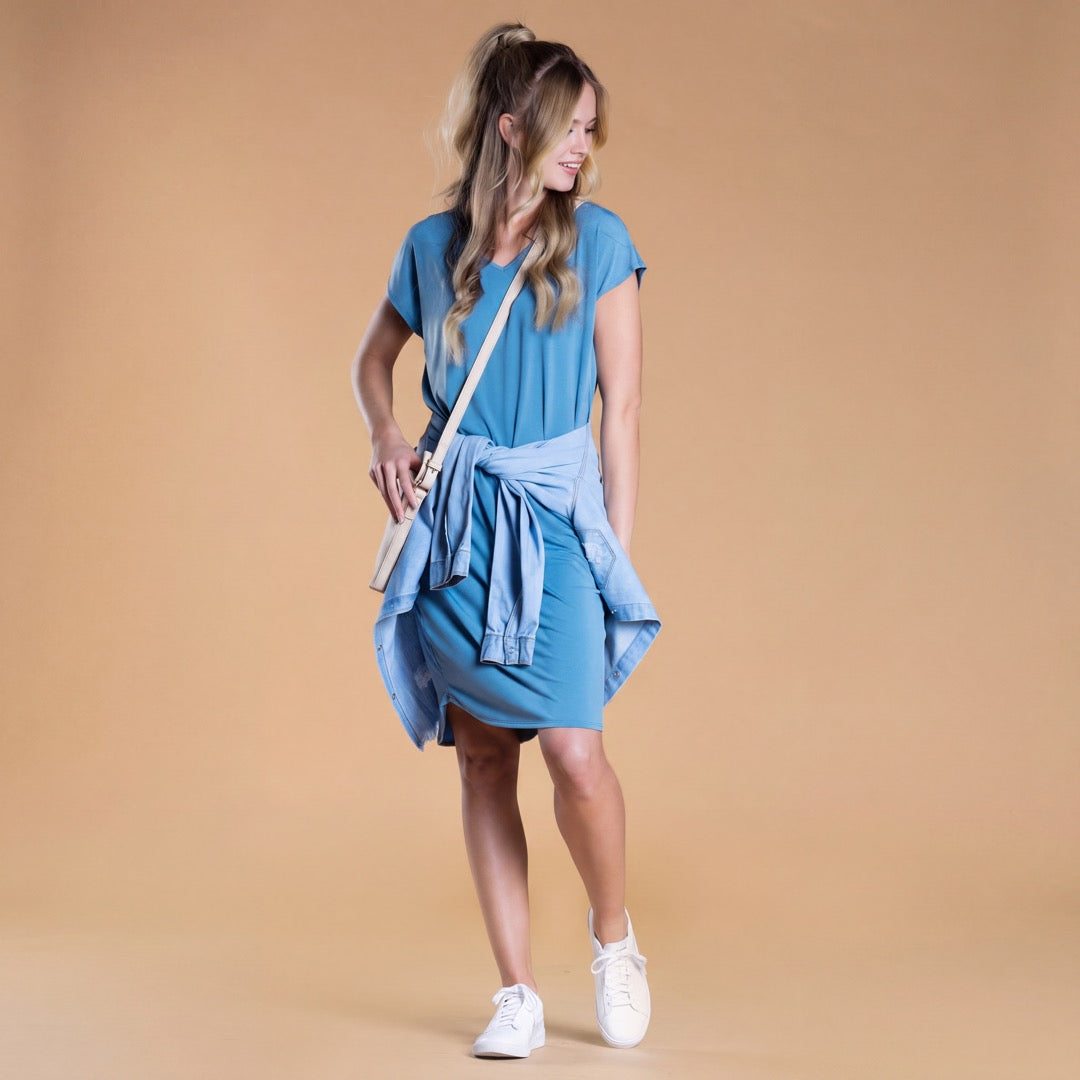 Brigitte Brianna Day to Day Pocket Dress