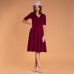 Brigitte Brianna V-Neck Gala Dress