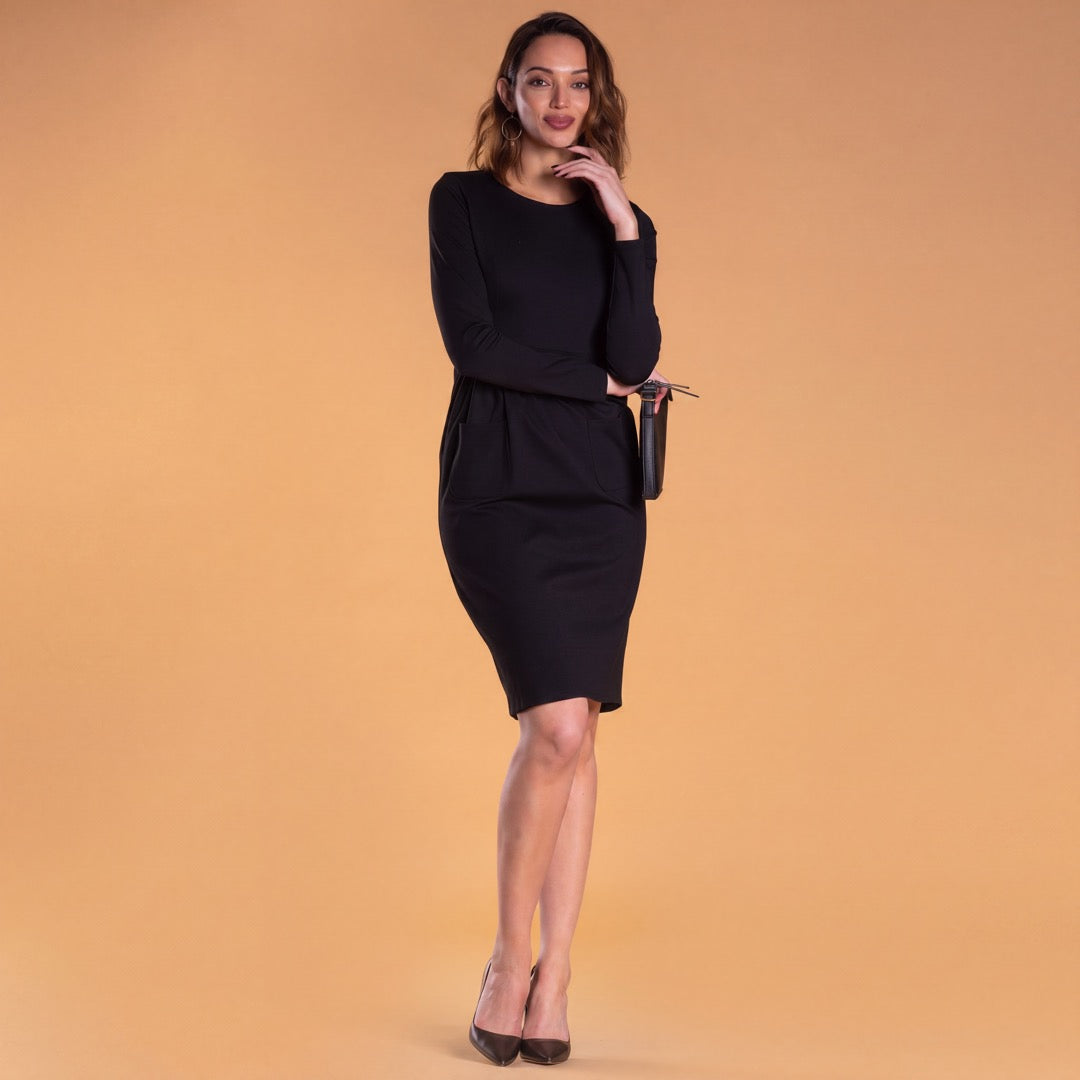Brigitte Brianna Pocket Front Dress