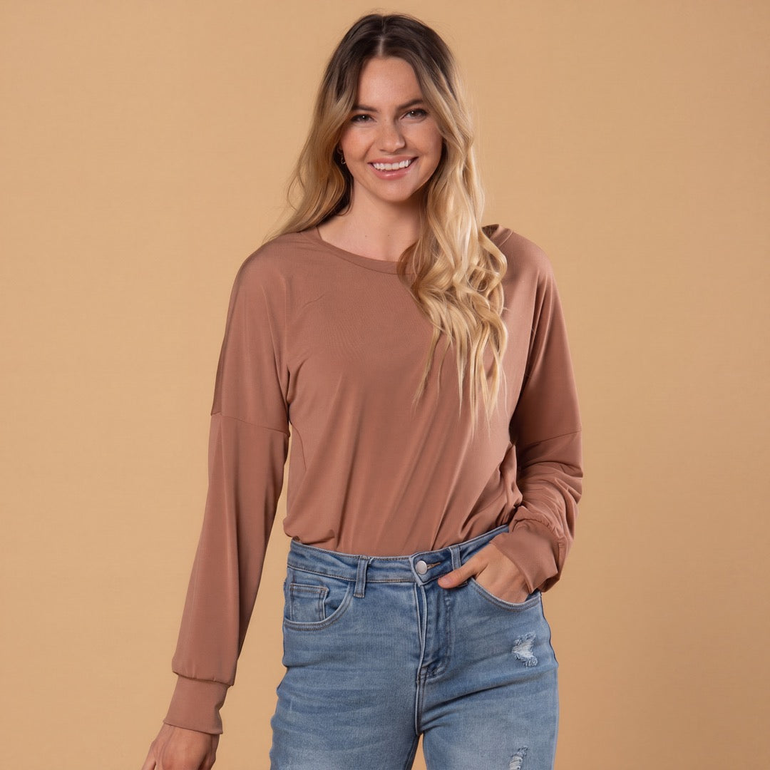 Brigitte Brianna Easy Day Top