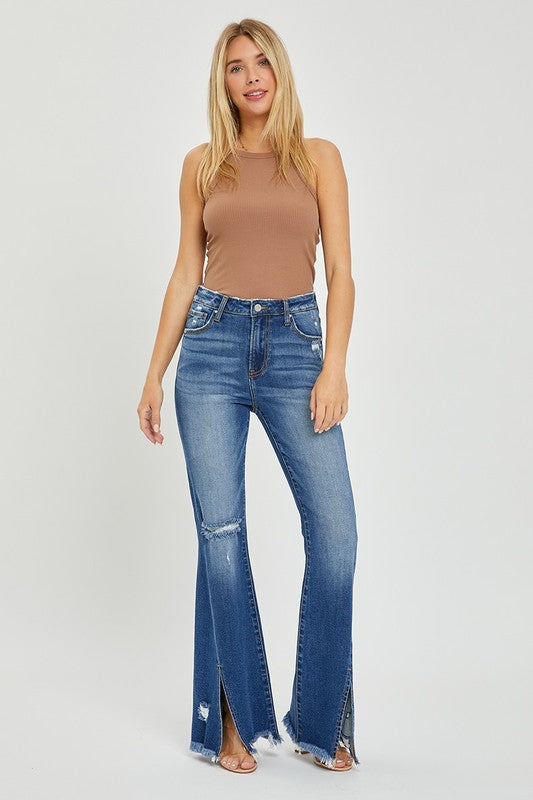 Fierce Flare Fringe Denim