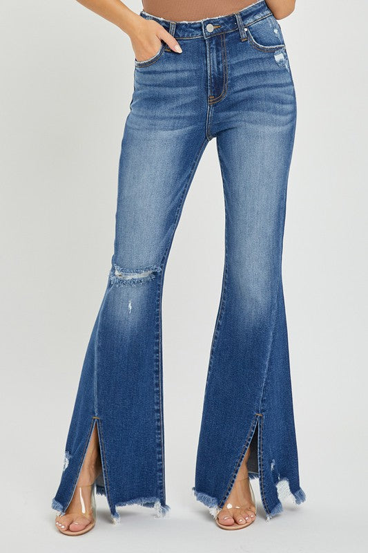 Fierce Flare Fringe Denim