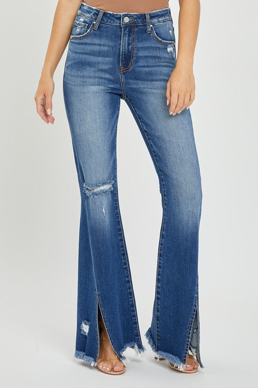 Fierce Flare Fringe Denim