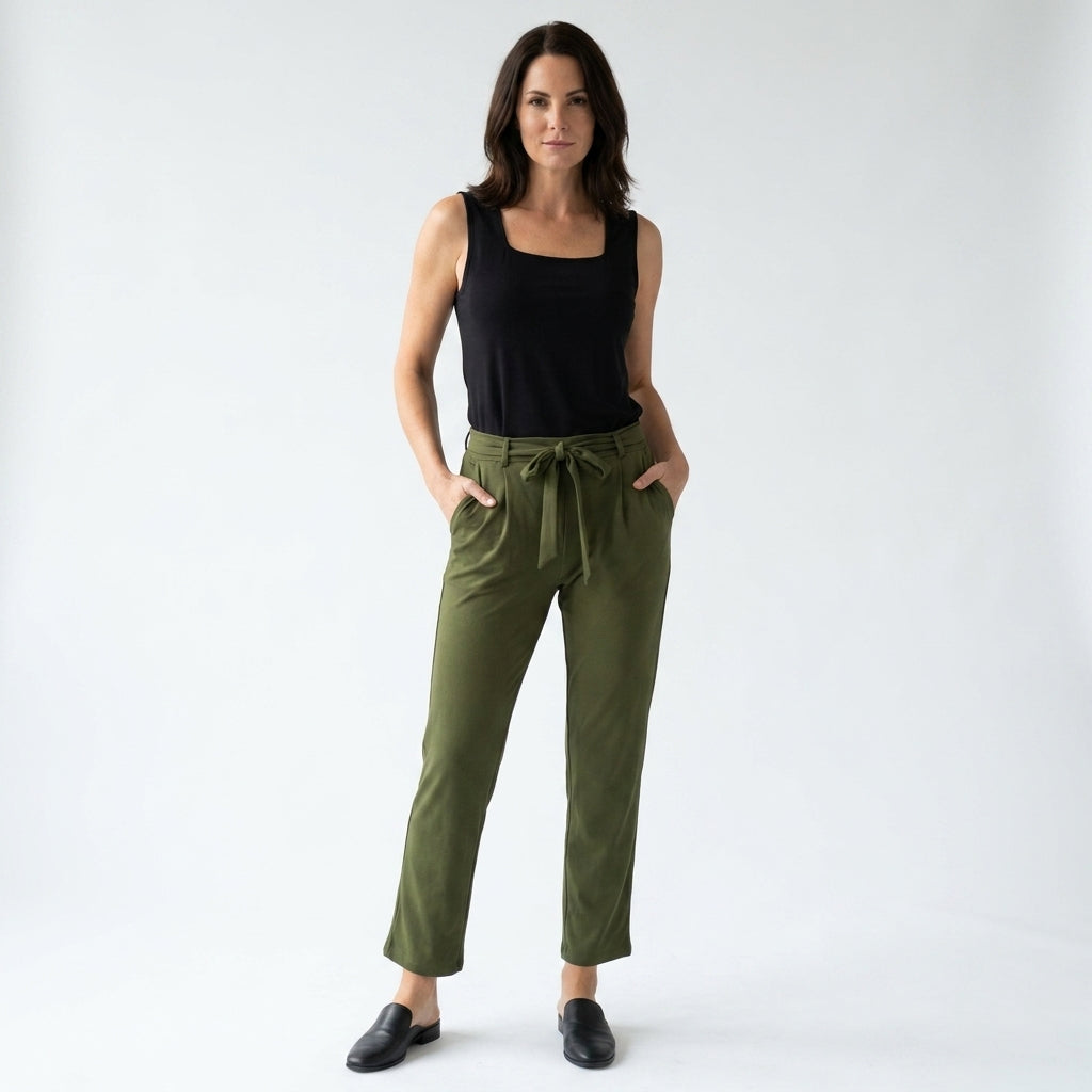 Square Tank &amp; Berlin Pants Outfit