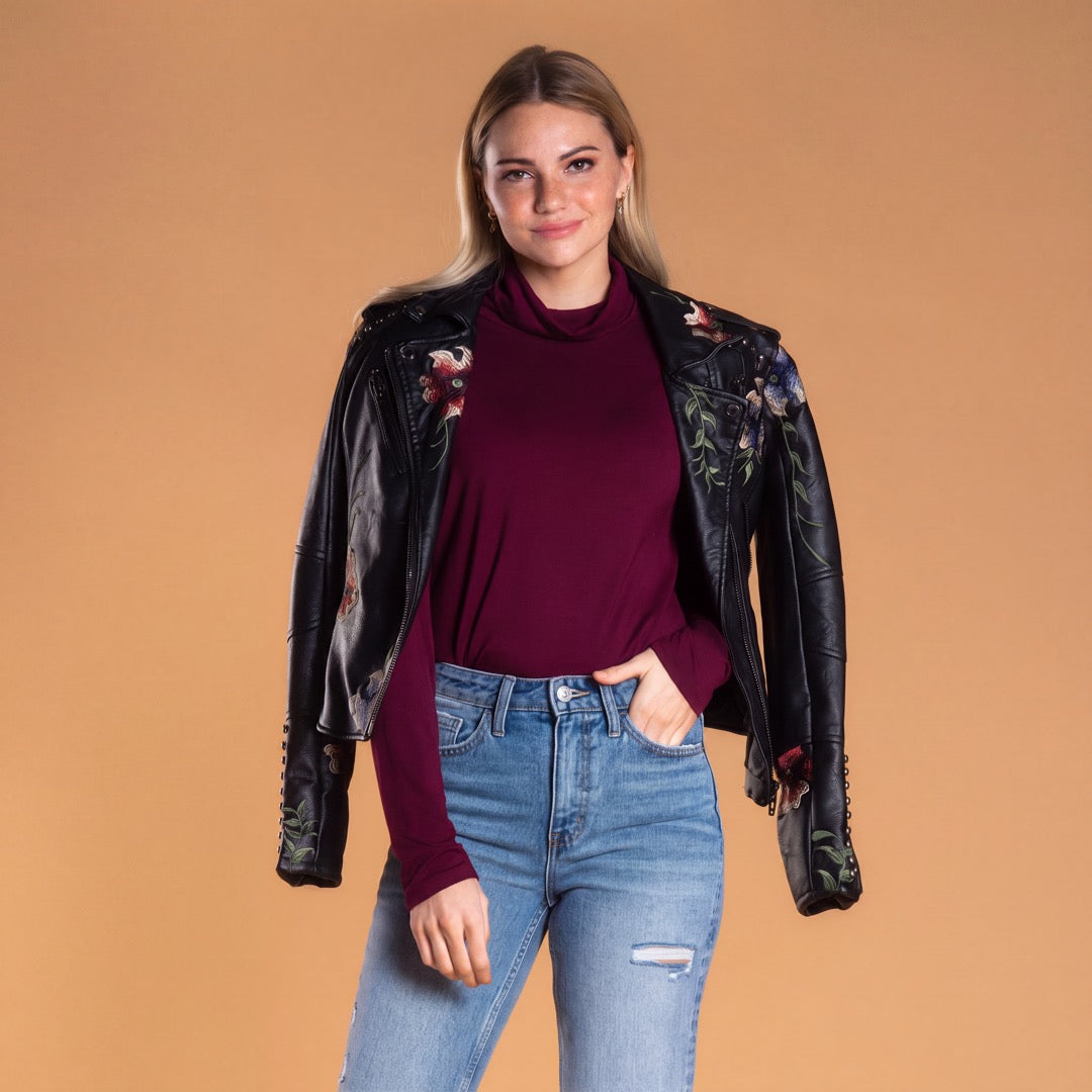 Brigitte Brianna Aspen Turtleneck