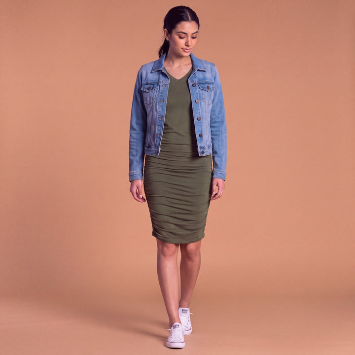 Brigitte Brianna 24/7 Dress - Olive