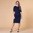 Brigitte Brianna Classic Pleat Dress