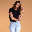 Brigitte Brianna Crew Neck Tee