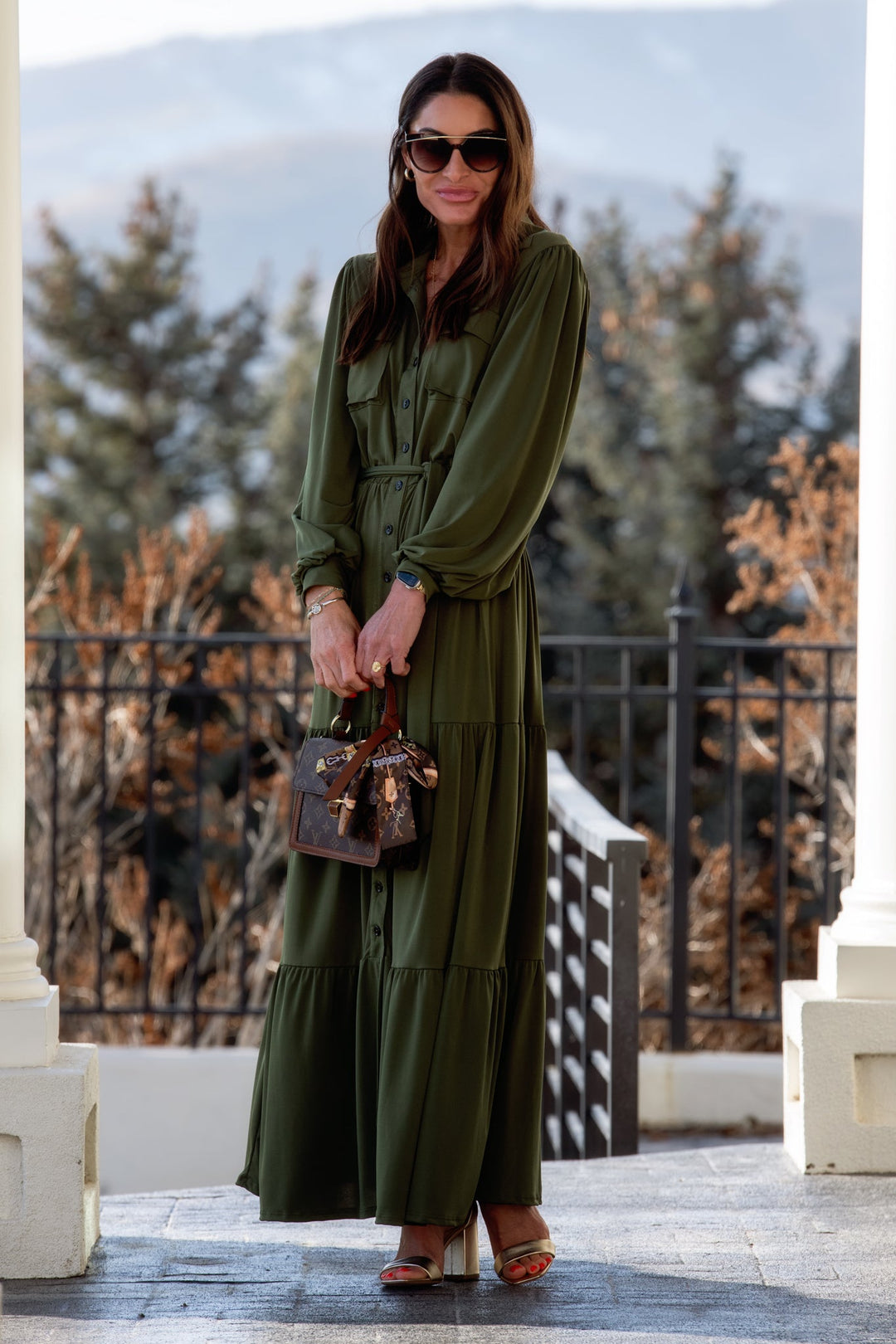 Brigitte Brianna La La Maxi Dress