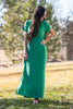 Brigitte Brianna Pocket Maxi Dress