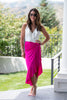 Brigitte Brianna Seaside Wrap Skirt