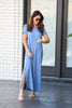 Brigitte Brianna Pocket Maxi Dress