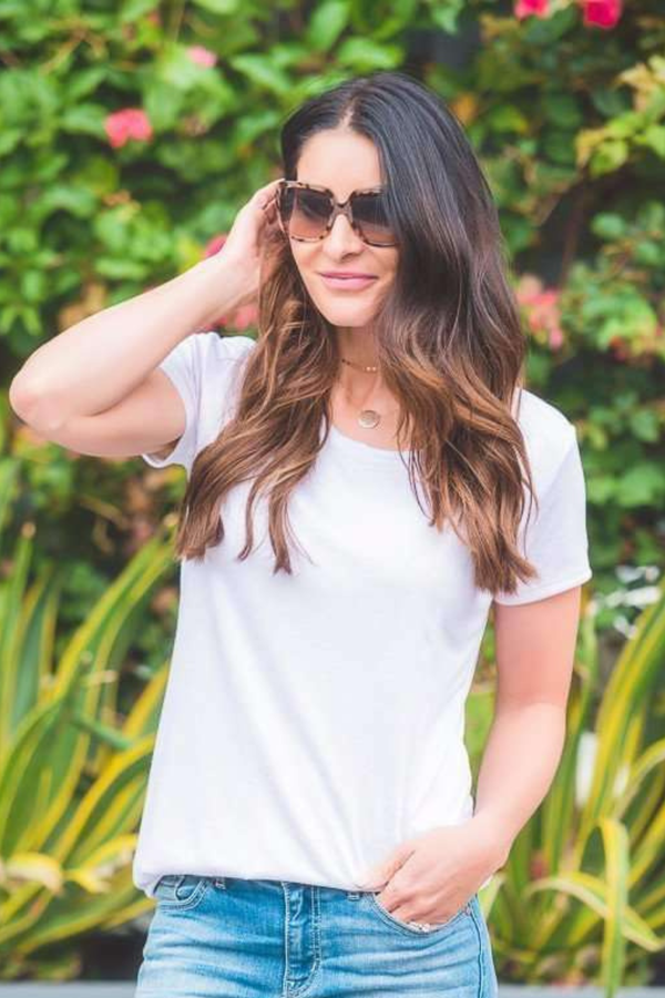 Brigitte Brianna Favorite Basic Tee