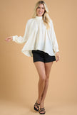 Collar Cascade Blouse