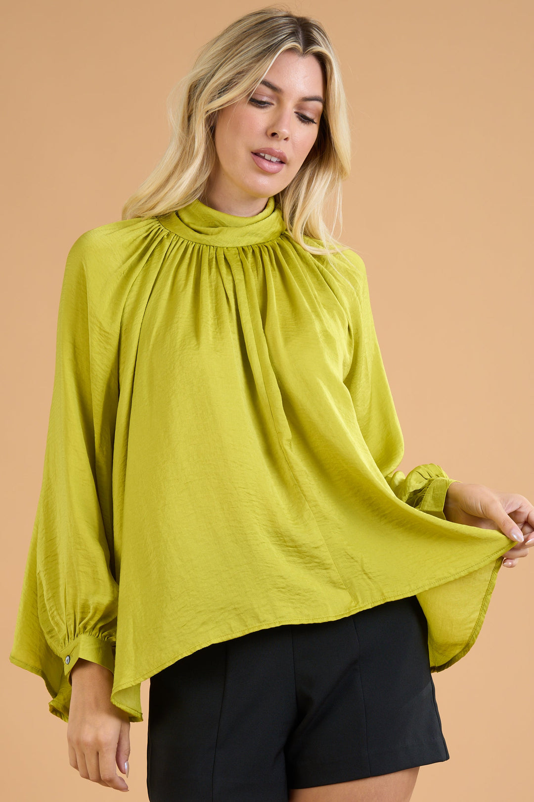 Collar Cascade Blouse
