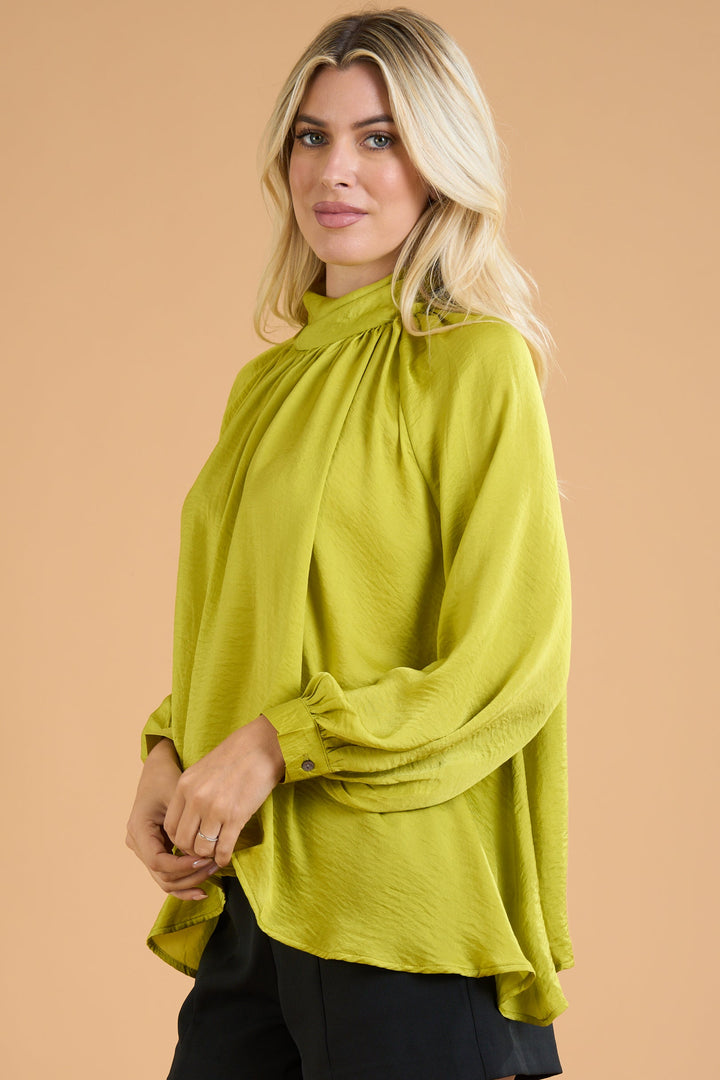 Collar Cascade Blouse