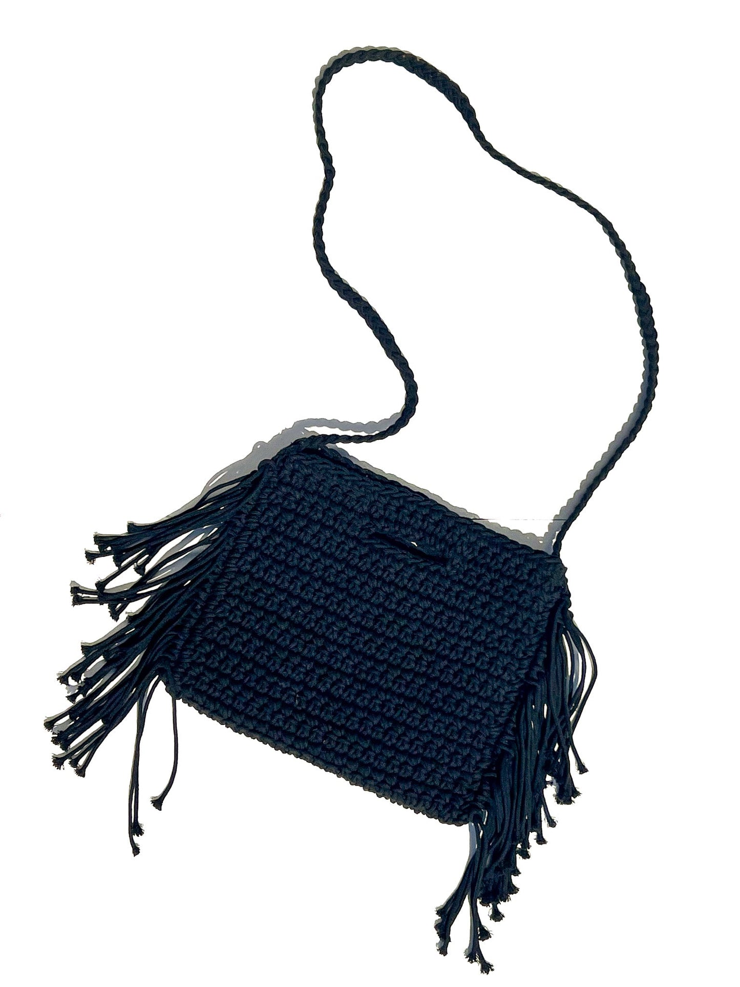 Crochet Fringe Bag