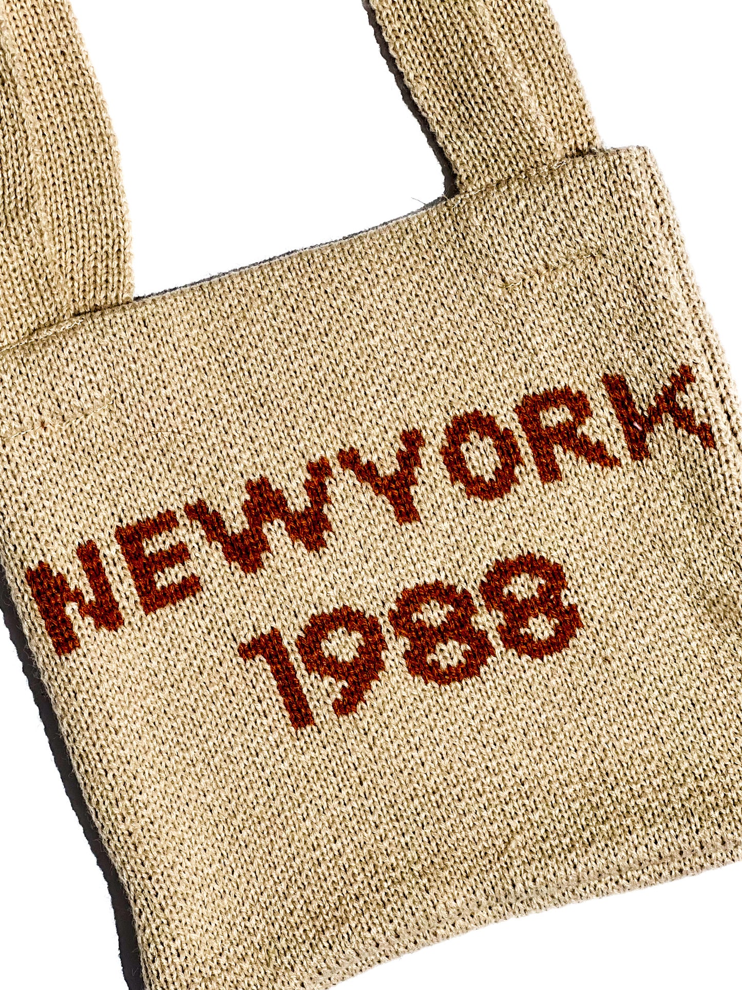 New York Knit Mini Tote
