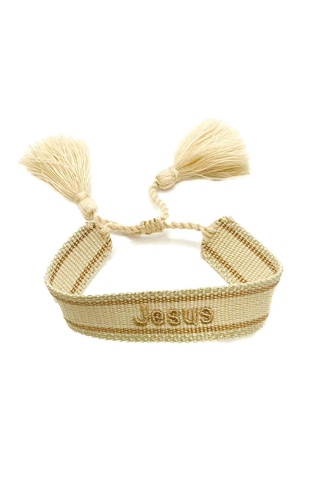 Special Message Tassel Bracelet