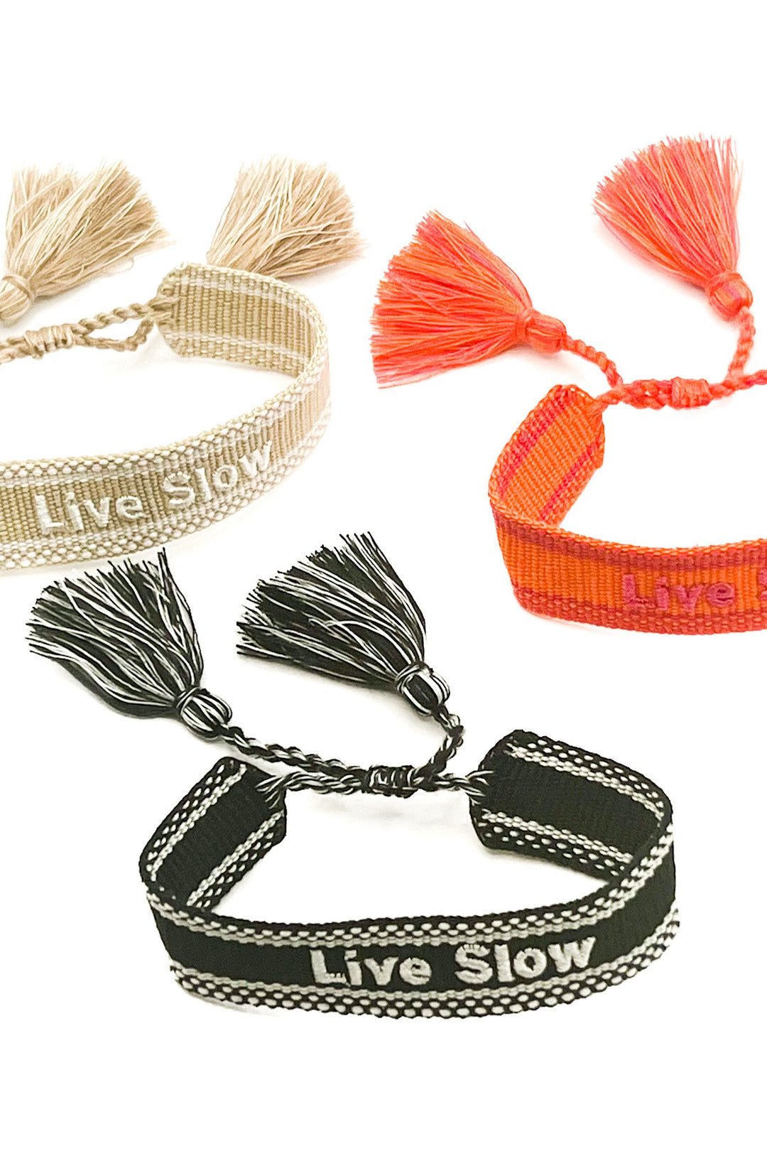 Special Message Tassel Bracelet