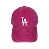 Distressed LA Baseball Cap