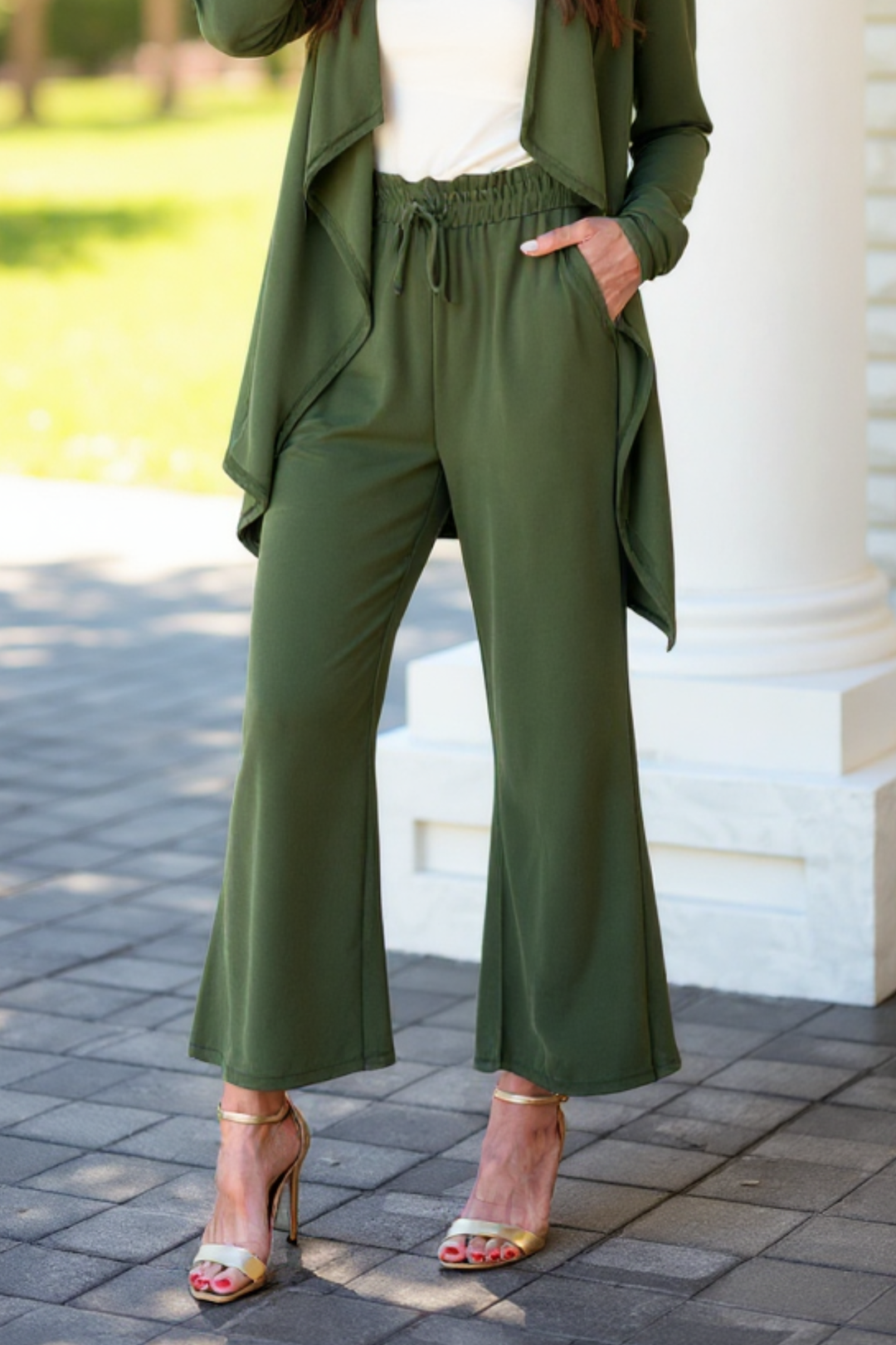 Brigitte Brianna Mid Rise Pants