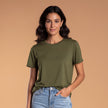 Brigitte Brianna Crew Neck Tee