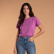 Brigitte Brianna Crew Neck Tee