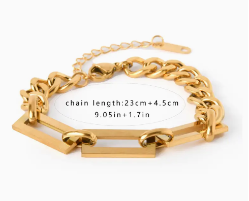 Charolette Chainlink Bracelet