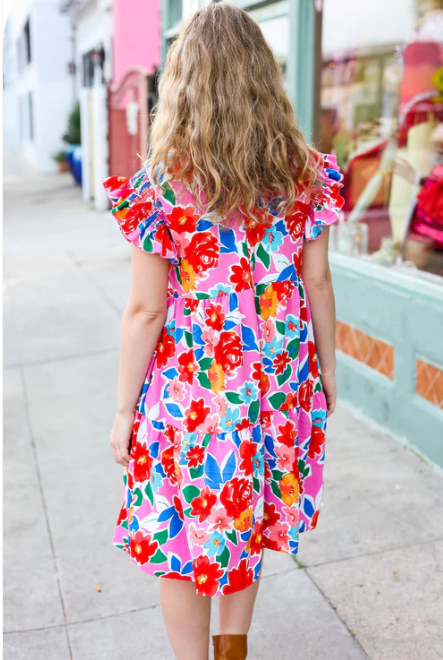 Reese Floral Dress