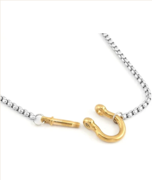 Cara Carabiner Necklace