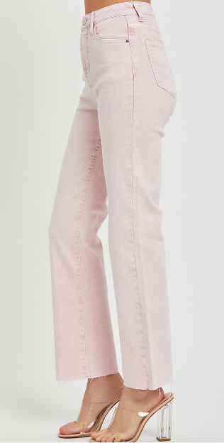 Cherry High Rise Pants