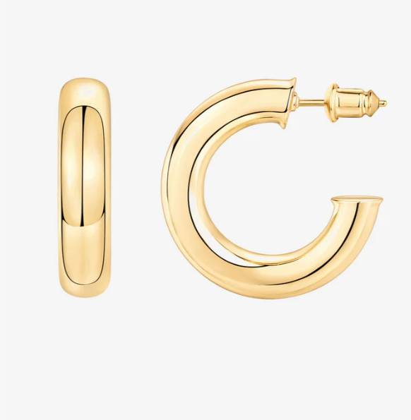 BB Open Hoop Earrings