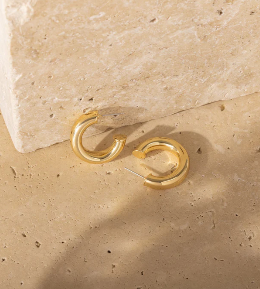 BB Open Hoop Earrings