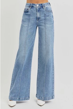 Pintuck Jeans