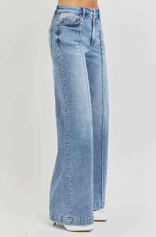 Pintuck Jeans