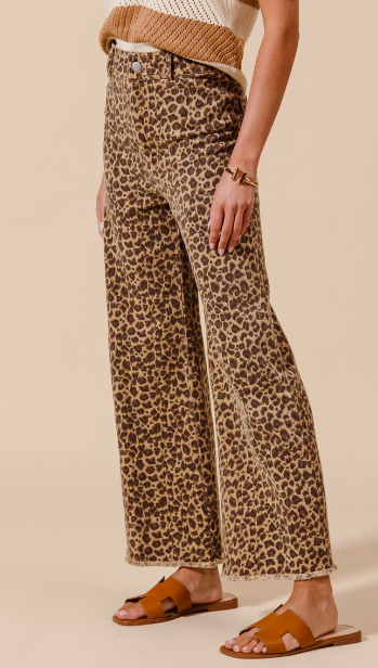 Leopard Jeans