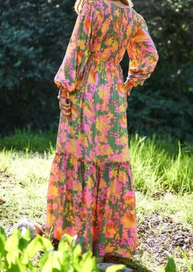 Dahlia Smocked Maxi Dress