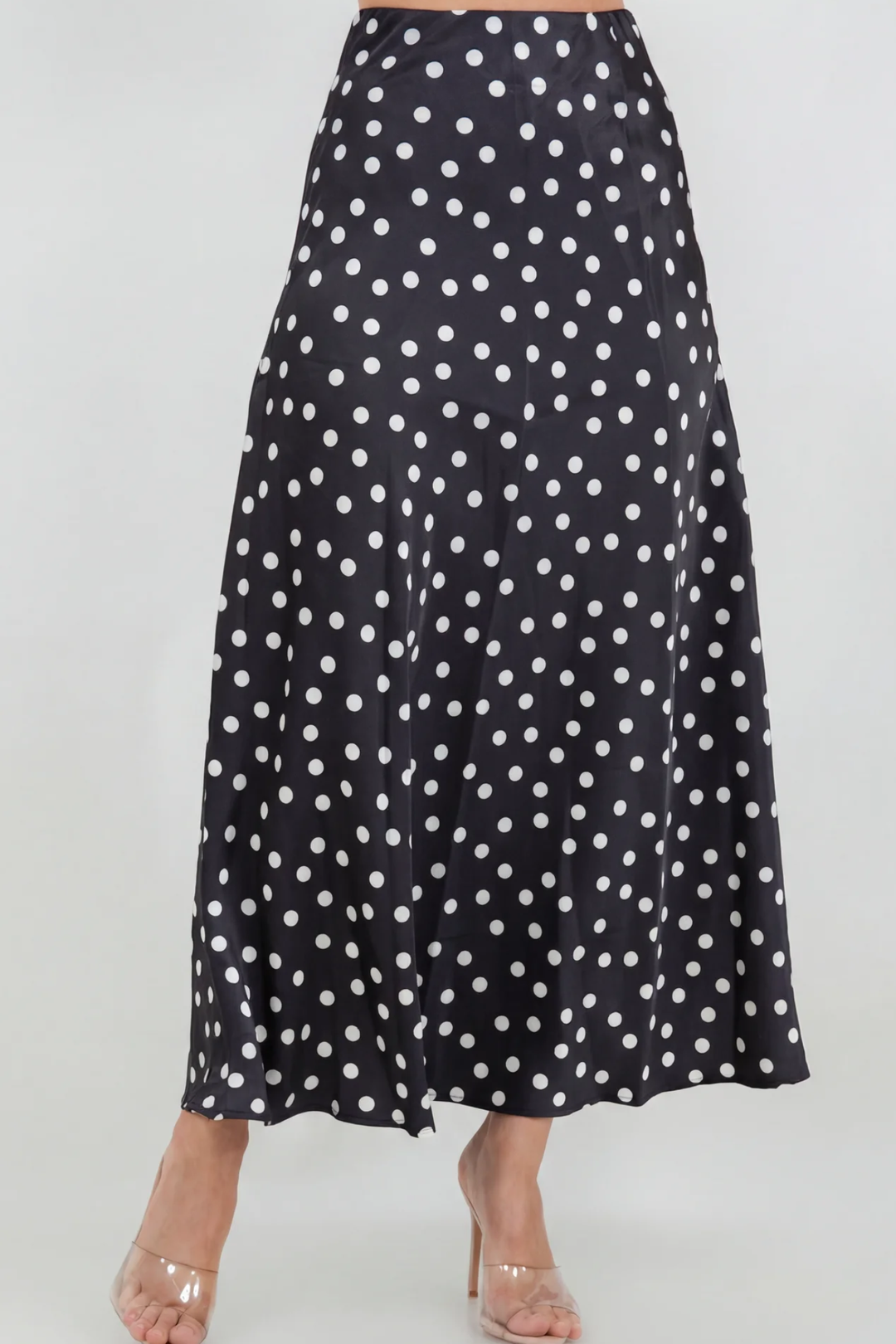 Tatyana Polka Dot Skirt - SexyModest Boutique