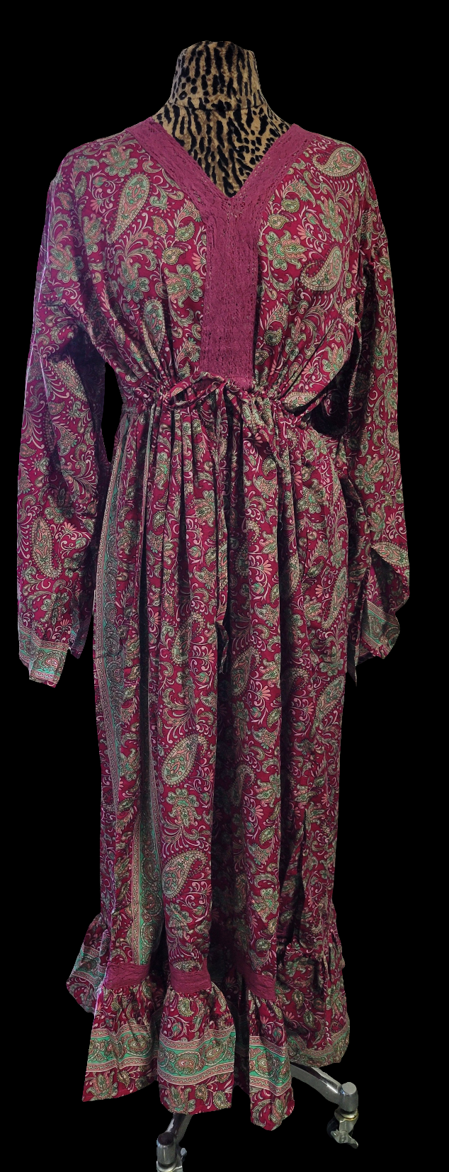 boho dresses boutique Boho Breeze Buttoned Maxi Dress