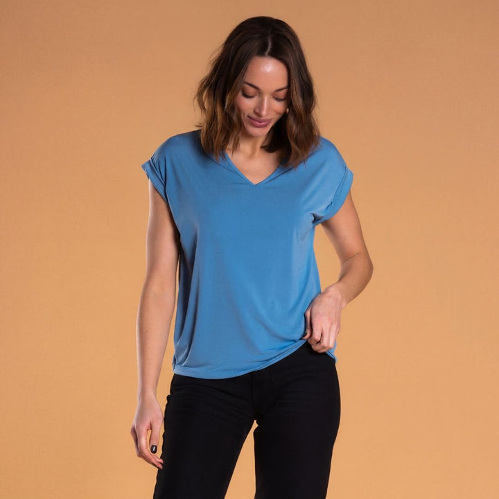 Brigitte Brianna Blouse Tee - SexyModest Boutique