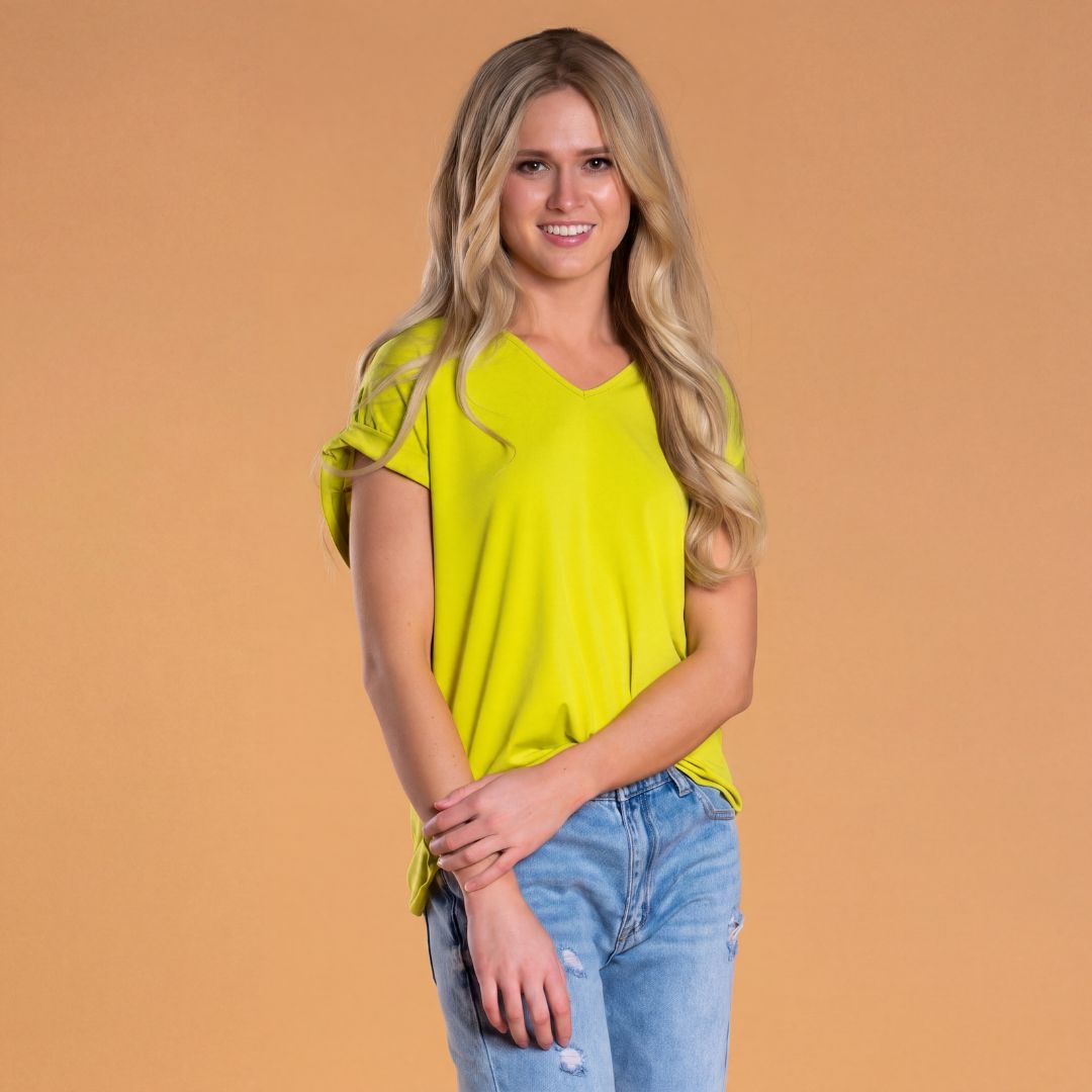 Brigitte Brianna Blouse Tee - SexyModest Boutique