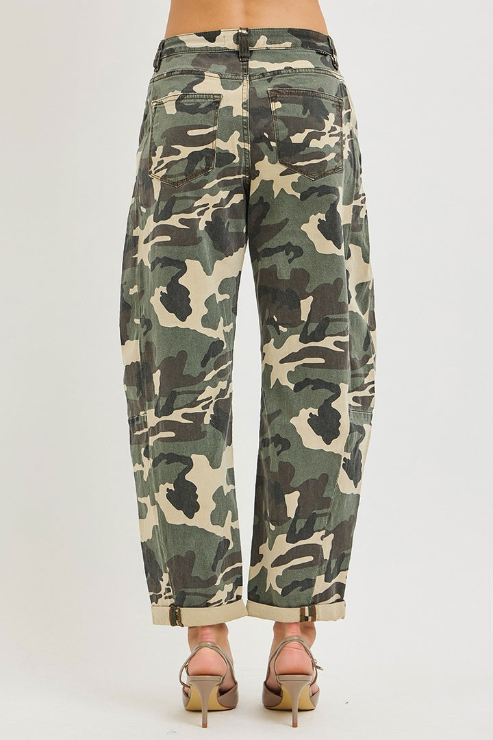 Camo Barrel Pants - SexyModest Boutique