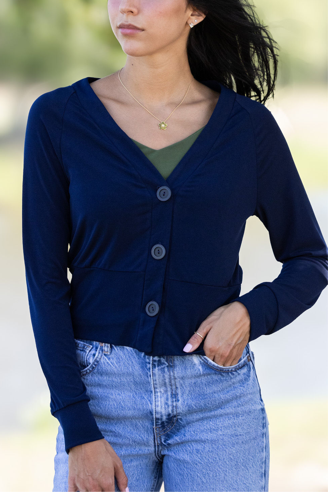 Brigitte Brianna Favorite Cardigan