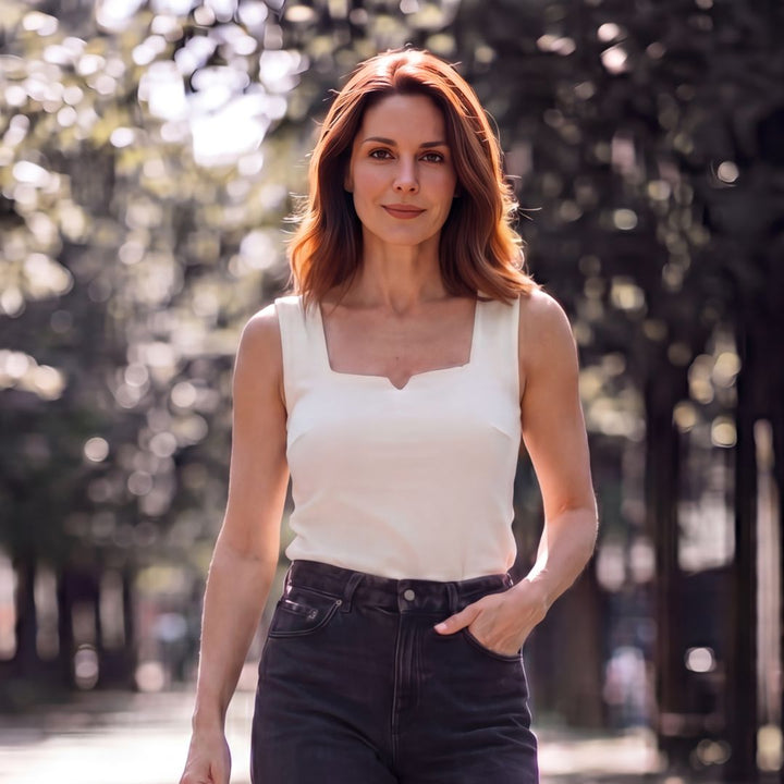 Brigitte Brianna Florence Tank - SexyModest Boutique